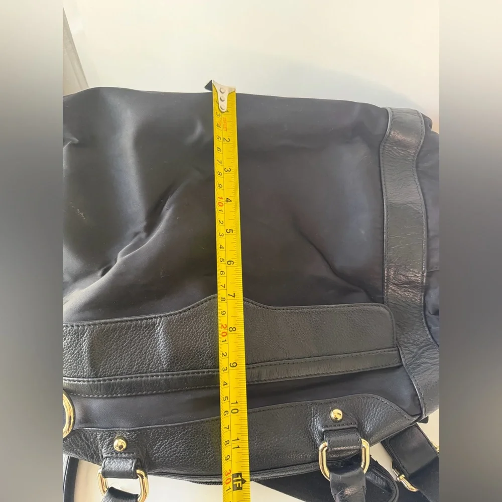 Rebecca Minkoff Black Handbag‎ with Gold Accent